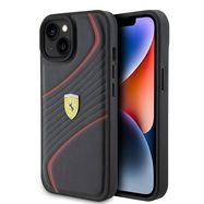 Ferrari FEHCP15SPTWK iPhone 15 6.1&quot; black/black hardcase Twist Metal Logo, Ferrari