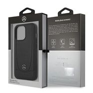 Mercedes MEHCP15XARMBK iPhone 15 Pro Max 6.7&quot; black/black hardcase Leather Urban, Mercedes