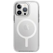 Uniq Combat Magclick Charging case for iPhone 15 Pro Max - white, UNIQ