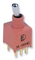 SWITCH, TOGGLE, DPDT, ON-ON