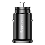 Ładowarka samochodowa Baseus Square PPS QC4.0 / PD3.0 5A 30W (czarna), Baseus
