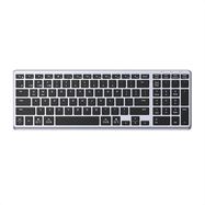 Ugreen KU005 Bluetooth / 2.4 GHz wireless membrane keyboard - black, Ugreen