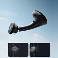 Joyroom JR-ZS356 universal magnetic car holder for a phone on the cockpit/window - black, Joyroom