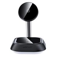 3in1 Acefast E16 15W inductive charging station for phone / headphones / watch - black, Acefast