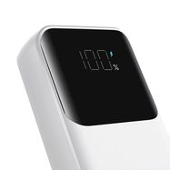Mini power bank with built-in cables Joyroom JR-PBC06 30W 10000mAh - white, Joyroom