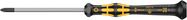 1555 PZ ESD Kraftform Micro screwdriver for Pozidriv screws, PZ 1x80, Wera