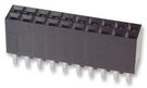 CONNECTOR, 44POS, RCPT, 2.54MM, 2ROW