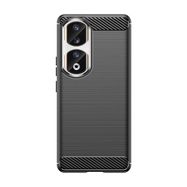 Carbon Case for Honor 90 Pro - black, Hurtel