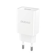 Dudao A4EU USB-A 2.1A wall charger - white, Dudao