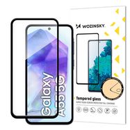 Wozinsky Tempered Glass Full Glue for Samsung Galaxy A55 with black frame, Wozinsky
