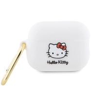 Hello Kitty Silicone 3D Kitty Head case for AirPods Pro 2 (2022/2023) - white, Hello Kitty