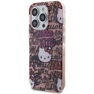 Hello Kitty IML Tags Graffiti case for iPhone 15 Pro - pink, Hello Kitty