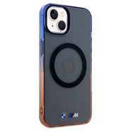 BMW Gradient Bumper MagSafe Case for iPhone 15 Plus / 14 Plus - Gray, BMW