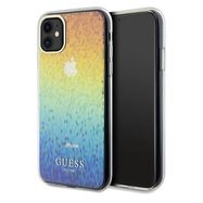 Guess IML Faceted Mirror Disco Iridescent case for iPhone 11 / Xr - multicolor, Guess