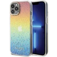 Guess IML Faceted Mirror Disco Iridescent case for iPhone 12/12 Pro - multicolor, Guess