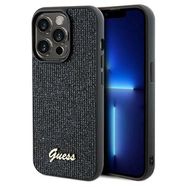Guess Disco Metal Script case for iPhone 14 Pro - black, Guess