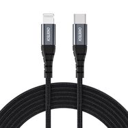 USB-C - Lightning Choetech IP0042 MFi cable 480Mb/s 3A 3m - black, Choetech