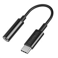 Choetech AUX003 USB-C / DC 3.5mm audio adapter - black, Choetech