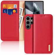 Dux Ducis Hivo case with flap and RFID blocker for Samsung S24 Ultra - red, Dux Ducis