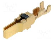 Contact; male; gold-plated; 1.25÷3mm2; crimped TE Connectivity