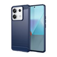Carbon Case for Xiaomi Redmi Note 13 Pro+ - blue, Hurtel