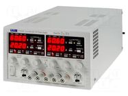 Power supply: laboratory; switching,multi-channel; 0÷60VDC; CPX AIM-TTI