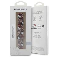 Hello Kitty Silicone Tags Graffiti strap universal 22mm - pink, Hello Kitty