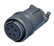 CONNECTOR, CIRCULAR, 6WAY, SIZE 14