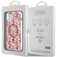 Guess IML GCube MagSafe case for iPhone 15 Plus / 14 Plus - pink, Guess