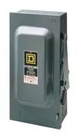 SAFETY SWITCH, FUSIBLE, DPST, 600A, 240V
