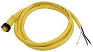 SENSOR CORD, 4P, PLUG-RCPT, 3.7M