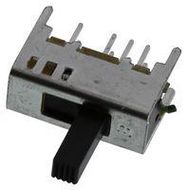 SLIDE SWITCH, DP3T, 0.2A, 30VDC, TH