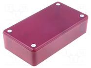 Enclosure: multipurpose; X: 59mm; Y: 109mm; Z: 28mm; ABS KRADEX