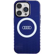 Audi IML Big Logo MagSafe case for iPhone 14 Pro - blue, Audi