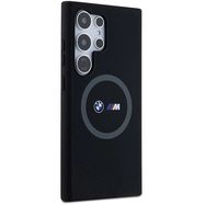 BMW M Silicone Printed Ring MagSafe case for Samsung Galaxy S24 Ultra - black, BMW