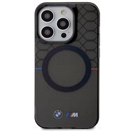 BMW Pattern MagSafe case for iPhone 15 Pro Max - gray, BMW