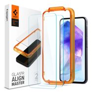Spigen Glass tR AlignMaster 2 Pack - Samsung Galaxy A55, Spigen