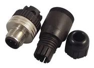 PLUG, M12, 4WAY, PG7