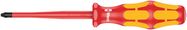 162 iSS PH VDE Insulated screwdriver with reduced blade diameter for Phillips screws, PH 1x80, Wera