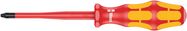162 iSS PH VDE Insulated screwdriver with reduced blade diameter for Phillips screws, PH 2x100, Wera