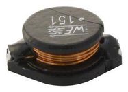 POWER INDUCTOR, 3.3UH, UNSHIELDED, 6.2A