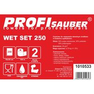 Cloths in a bucket with a soaking dispenser ProfiSauber WET SET 250, Profi Sauber
