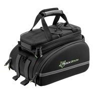 Rockbros A6-03BK bicycle bag for trunk 35 l with fold-out pockets - black, Rockbros