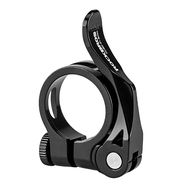 Rockbros 41210092001 bicycle seat clamp with quick release - black, Rockbros