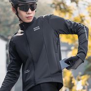 Rockbros cycling jersey 15400002003 long sleeve fall/winter L - black, Rockbros