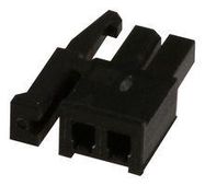 RECEPTACLE HOUSING, 2WAY, BLACK