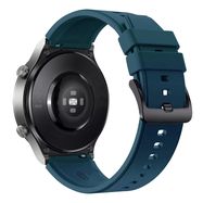 Silicone Strap for Huawei Watch GT 2 / 3 / 4 / 2 Pro / 3 Pro / 4 Pro / GT 2e - Dark Green, Hurtel