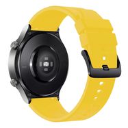 Silicone Strap for Huawei Watch GT 2 / 3 / 4 / 2 Pro / 3 Pro / 4 Pro / GT 2e - Yellow, Hurtel