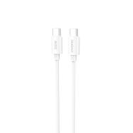 Dudao L4C USB-C / USB-C 30W Cable 1.2m - White, Dudao