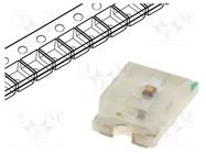 LED; red; SMD; 0805; 90÷120mcd; 1.6÷1.9VDC; 2x1.25x0.68mm; 120° OPTOFLASH